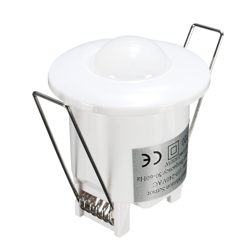 360 PIR IR Infrared Motion Sensor Detector Light Switch For Hallway Occupancy Lamp