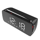 Dido LED LCD Screen Mirror Clock Hi-Fi Fuction bluetooth TF AUX Play FM Broadcast Radio Surround Sou