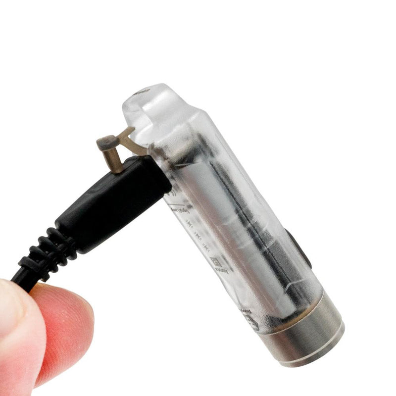 ROVYVON Aurora A8 350LM Mini Keychain Light  USB Rechargeable Flashlight USB Charging EDC Flashlight Mini Torch Work Lamp Hunting Camping Emergency Lantern