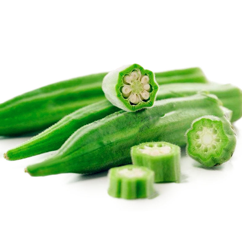 Egrow 20PCS/Pack Okra Seeds Organic Non GMO Okra Vegetable Flores For Home Garden Potted Plants