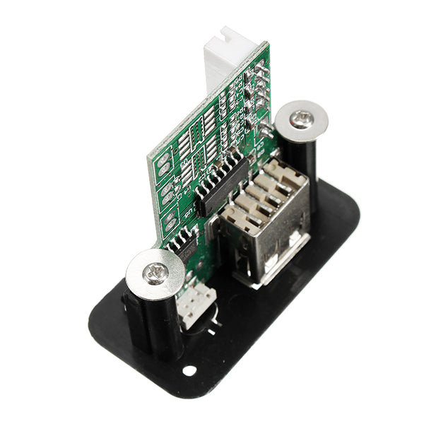 5pcs DC 5V 12V 3W+3W Dual Channel MP3 Decoder Board Decoding Module Support WAV U Disk TF Card USB