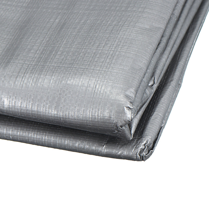 2.4x3m Waterproof Camping Tarp Ground Sheet Outdoor Garden Cover with Eyelets