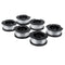 6Pcs Weed Eater String Replacement Spool Line +1pc Trimmer Cap & Spring For Black For Decker Lawnmower