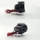 CNSUNNYLIGHT 2pcs 9V-85V 12V 1000Lm Super Bright Motorcycle LED Headlights Waterproof Lamp Scooter Spotlight 6500K White Work Car Fog Spot Lights