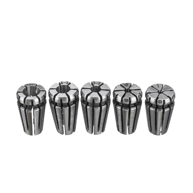 5pcs ER8 1-5mm Spring Collet Collet Chuck Set for CNC Milling Lathe Tools