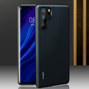 Bakeey Luxury with Original Logo Shockproof Carbon Fiber PU Leather Protective Case for Huawei P30 Pro