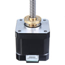 HANPOSE 17HS4401-S T8x8 Nema 17 Lead Screw Stepper Motor Linear Actuators 40mm 1.7A 40N.cm 4-lead 42 Motor 100-500mm Trapezoidal Lead Screw for 3D printer Z Axis
