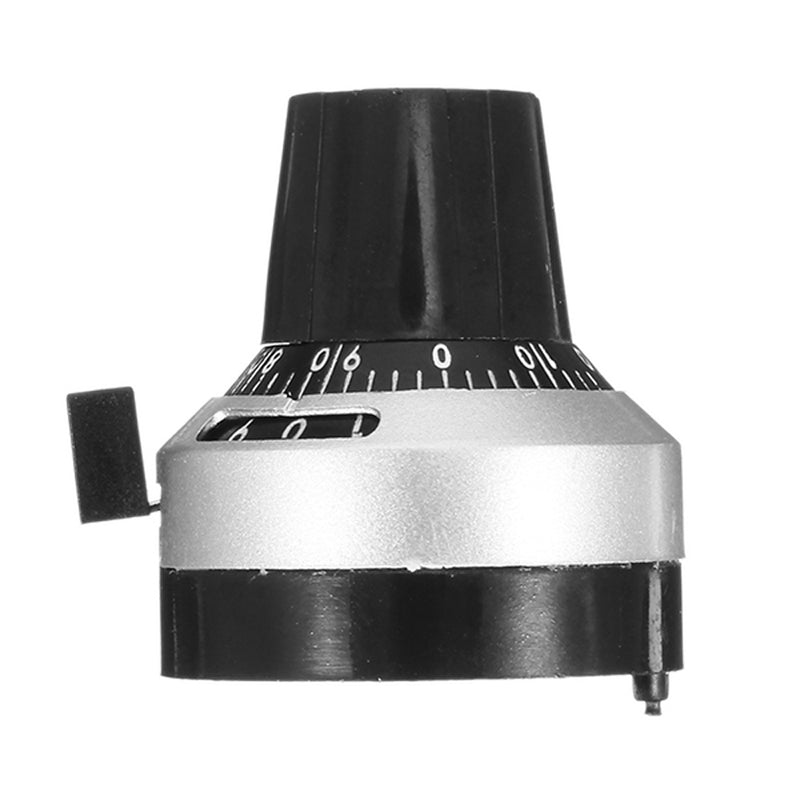 10pcs 3590S RDK-III-6.35 22x25mm 0-9 Precision Multi-Turn Potentiometer Scale Potentiometer Knob