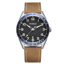 RUIMAS 573 Fashion Men Watch 3ATM Waterproof Luminous Date Display Leather Strap Quartz Watch