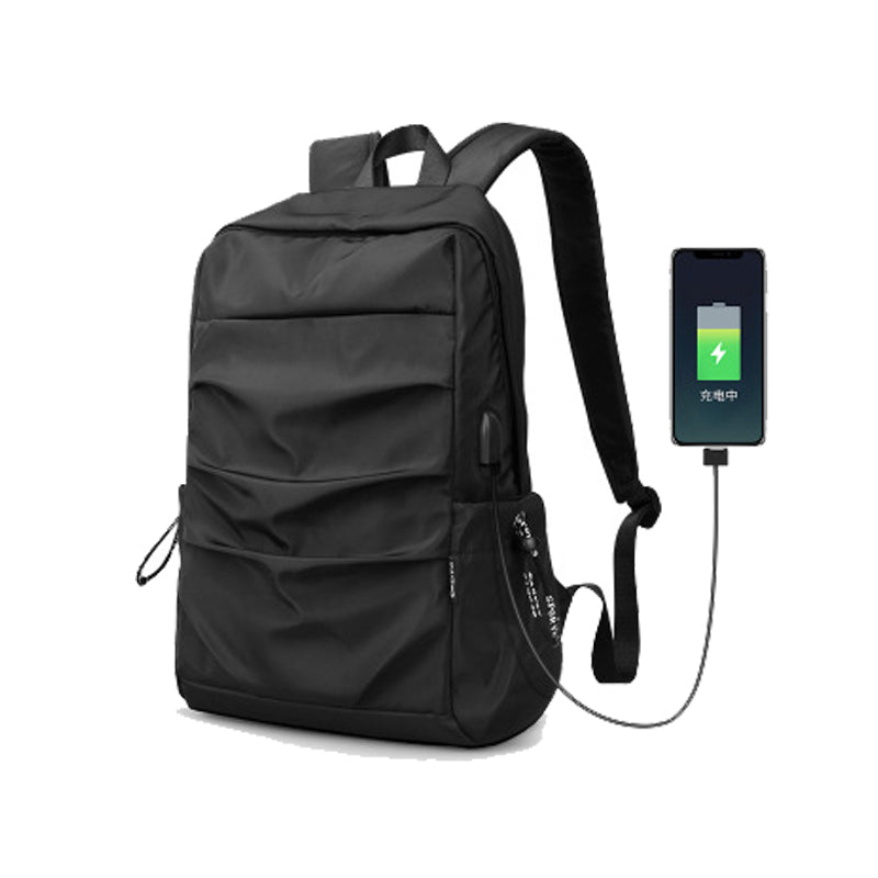 Mazzy Star Laptop Bag Waterproof Backpack Large Capacity Anti-theft 15.6inch School-bag Travel USB Charging Polyester Causal Stylish
