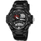 SYNOKE 9601 Men Fashion Luminous Dual Display Watch Waterproof Outdoor Sport Digital Watch