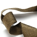 5m /10m /15m Exhaust Header Heat Pipe Wrap Tape W/ 10 Stainless Steel Zip Ties