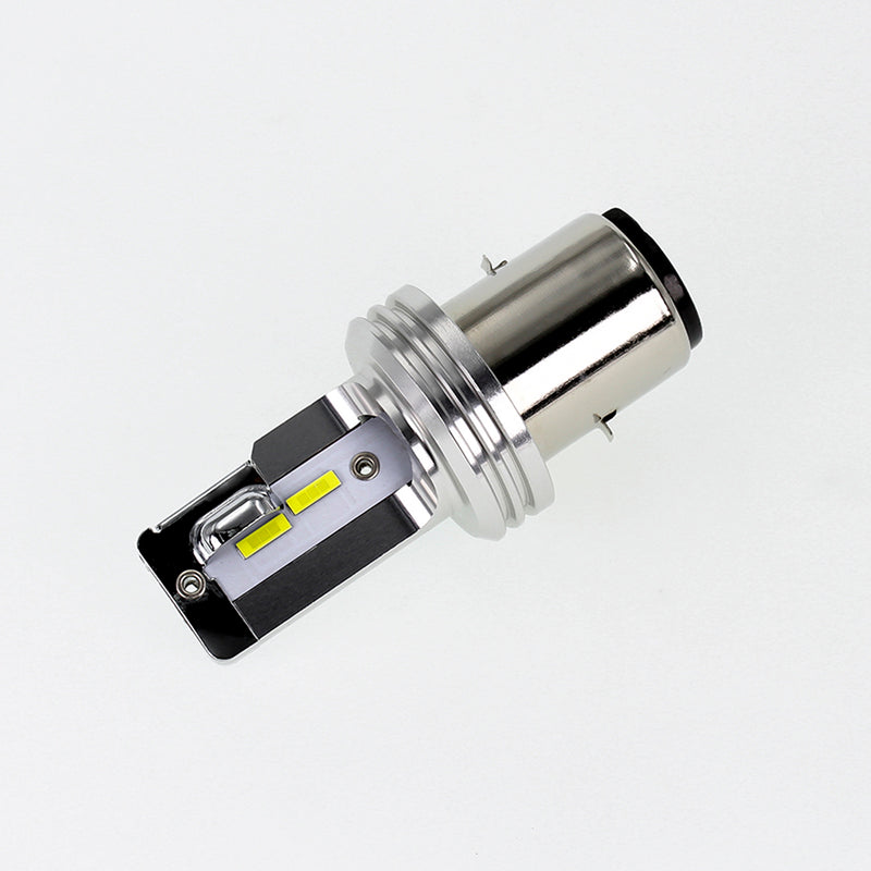 H6 BA20D / H4 9003 HB2 18W LED Headlights Bulb Hi/Low Beam White For Motorcycle Bike