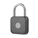 Portable Smart Fingerprint Cabinet Electronic Door Lock USB Rechargeable Luggage Suitcase Safety Lock Padlock Fast Recognition CE Certification