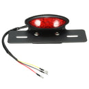 Motorcycle LED Rear Tail Stop Brake Light License Plate Holder Universal