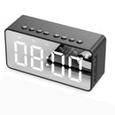 Bakeey BT506 Wireless bluetooth 5.0 Speaker LED Display Dual Alarm Clock TF Card 4D Bass Stereo Speaker with Mic