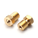 Geekcreit 8Pcs Four Sizes V6 Brass Nozzle For 1.75mm Filament Nozzle Extruder Print Head