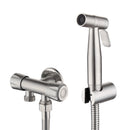 Stainless Steel Handheld Portable Bidet Toilet Sprayer Bidet Faucet for Personal Hygiene and Potty Toilet Bathroom Hand Shower Head Self Cleaning