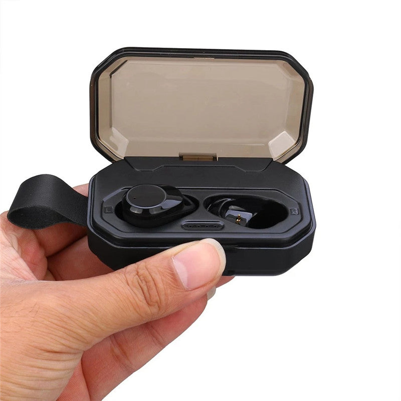 X6 2 in 1 Wireless bluetooth 5.0 Earphone Waterproof Binaural Call Touch Stereo In-ear TWS Headphone With Power Bank