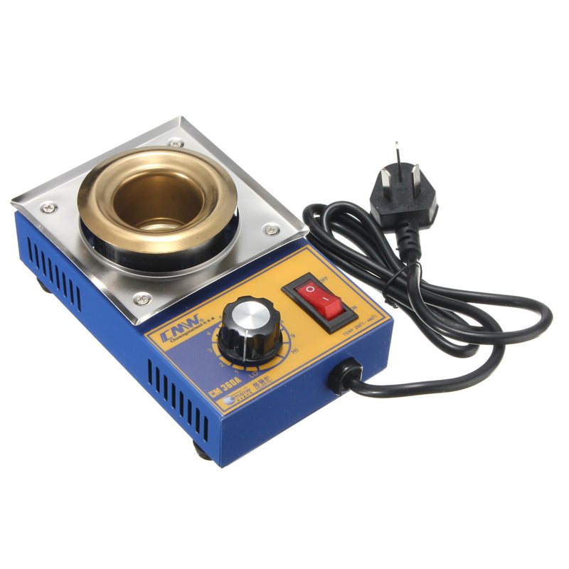 CM360A 100W 200-480 Degree  Solder Pot Soldering Desoldering Stainless Steel Plate