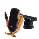 Metal Glass 10w Qi Wireless Charger Infrared Sensor Air Vent Dashboard Car Phone Holder For 4.0-6.5 Inch Smart Phone iPhone 11 Samsung Note 10