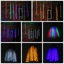 Outdoor 30cm USB LED Meteor Shower Rain 8 Tubes Xmas Light with US Plug
