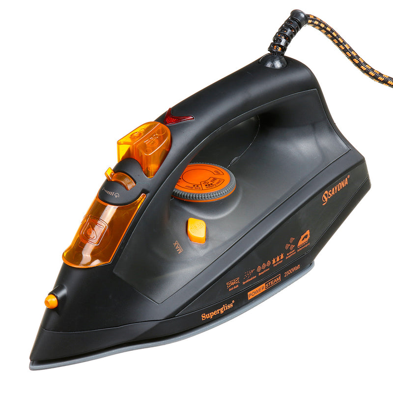 2500W Electric Strong Steam Iron Self-Cleaning Adjustable Temperature Steam 220V