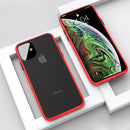 CAFELE Shockproof Anti-fingerprint Ultra-thin Frosted Soft Silicon Edge+Hard PC Translucent Protective Case for iPhone 11 Pro Max 6.5 inch