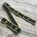 KALOAD 93cm Professional Latin Training Fitness Elastic Bands Pilates Yoga Stretch Resistance Bands