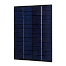 6.5W 12V 5V Solar Panel Solar Battery Charger For 12V Battery Mobile Phone