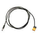 RJXHOBBY XT60 Male Bullet Connector to Male DC 5.5X 2.5mm DC5525 Rubber Power Cable for TS100 Electric Soldering Iron