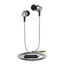 Langsdom M299 Metal 3.5mm Jack In-ear Earphone Headphone with Mic for iPhone Samsung Xiaomi Huawei