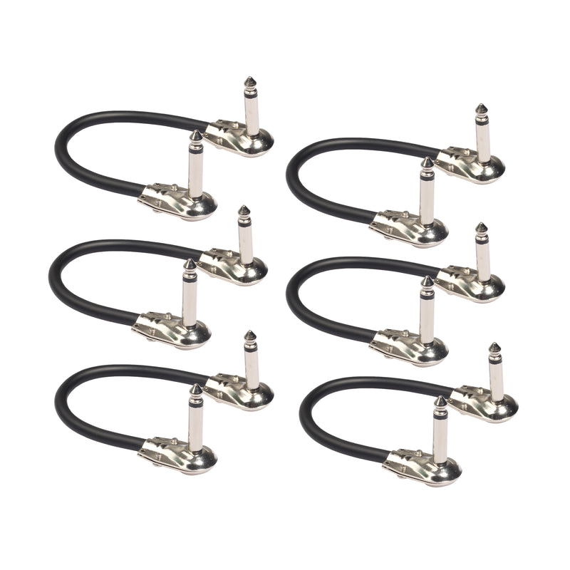 REXLIS 6.35 Male to Male Elbow Guitar Effect Cable Audio Cable TC095-15