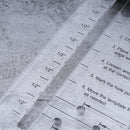 Adjustable Jig Ruler Drawer Door Pull Knob Installation Jig Handle Drill Guide Rule