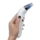 Electric Blackhead Vacuum Acne Remover Pore Dermabrasion Cleaner Blackhead Acne Remover With 4 Suction Heads