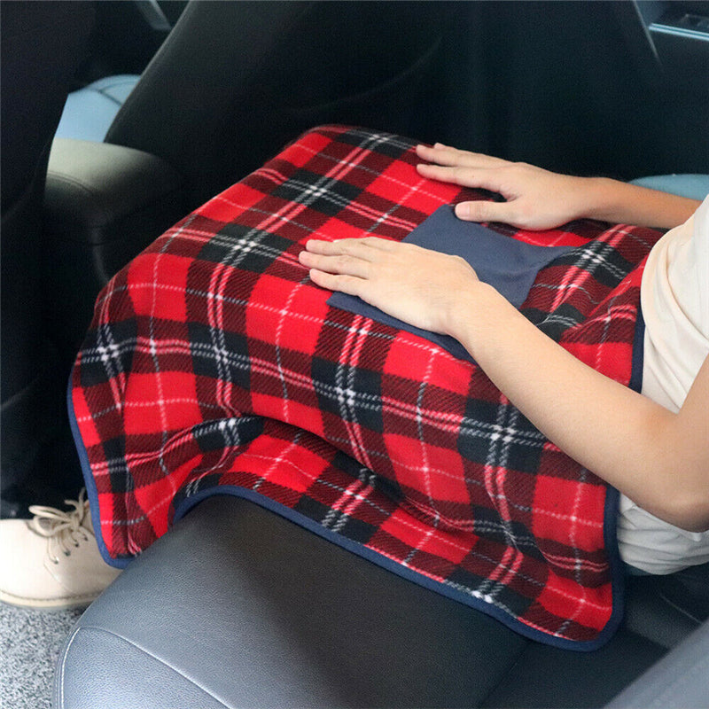 5V USB Portable Electric Heated Blanket Heater Car Office Home Use Winter Warmer Heating Blankets Cover
