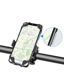 Floveme Bike Bicycle Handlebar Clamp Phone Holder 360 Rotation For 4.0-6.8 Inch Smart Phone