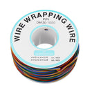 8 Colors OK Wire 30AWG Wrapping Wire Line Tin Plated Copper Flying Jumper Cable 280m