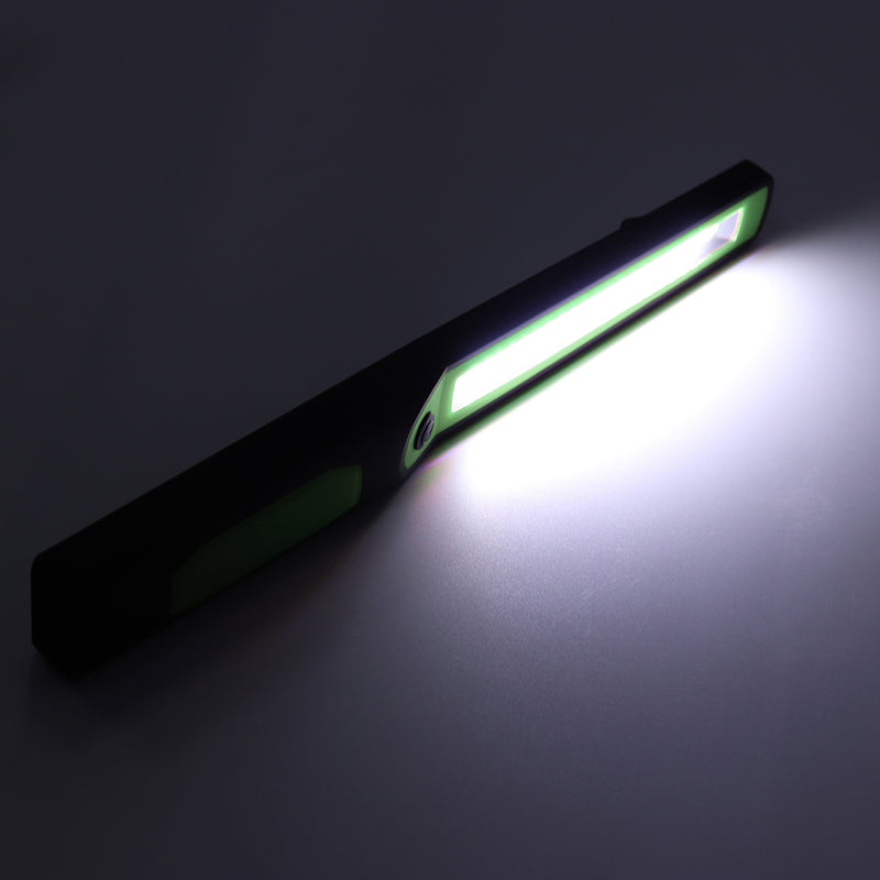 LED Slim Work Light Lamp LED Flashlight Rechargeable Magnetic USB Lamp Torch