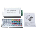 24A 288W 44 Key IR Remote Controller For RGB SMD5050/3528 LED Strip Light Lamp DC12-24V