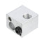 BP6 Sliver Aluminum Heating Block M6 Screw Thread for 3D Printer