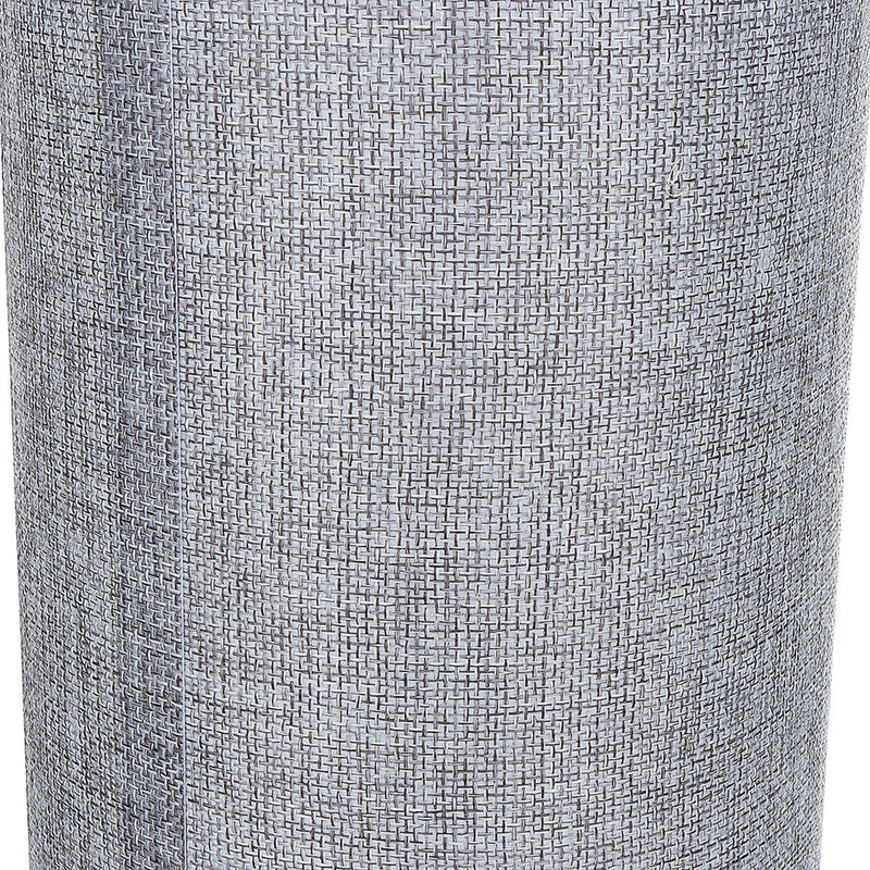 Multifutional Bedside Table Desk Lamp With Dual USB Port Outlet Fabric Shade