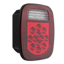Car Tail Stop Brake Light Turn Signal Lamp Reverse License Light 301927298999 39 LED for Jeep/Truck Trailer/Boat