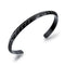 Titanium Steel Stainless Steel Rhomboid Open Male Bracelet