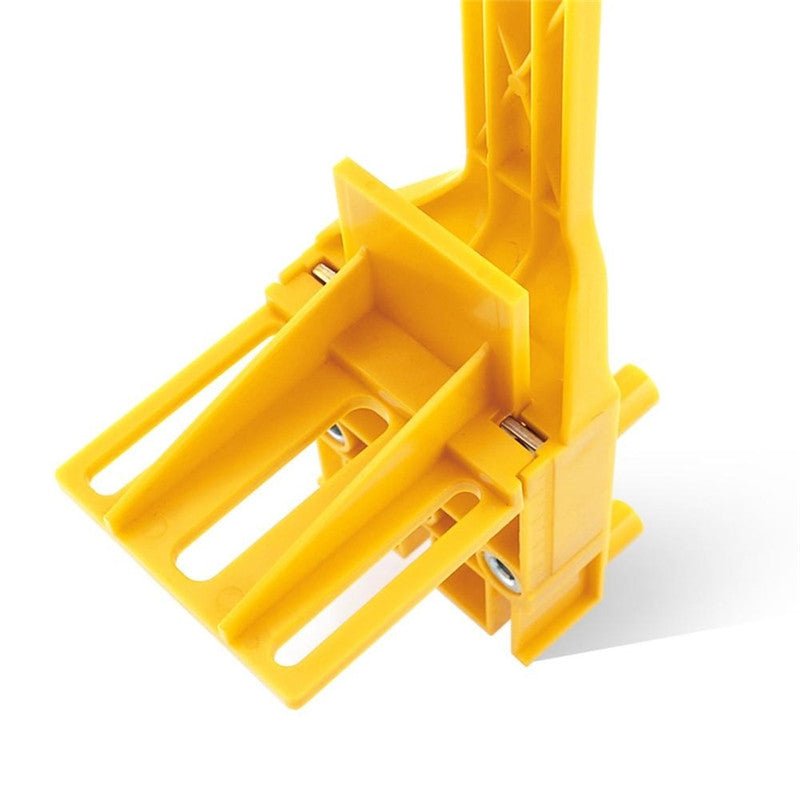 Handheld Dowel Jig ABS Plastic Woodworking Jig Pocket Hole Jig for 6 -10mm Dowel Joints Drilling Guide Tools Woodworking Clamp