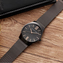 VA VA VOOM 8001 Men Business Quartz Watch Stainless Steel Strap Big Casual Dial Watch