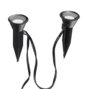 Solar Powered Dual Spot Light Outdoor Garden Landscape Spotlight Yard Lawn Lamp
