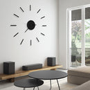 DIY 3D Wall Clock Art Clock Sticker Decor Home Office Kids Room
