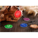 (4 Pcs/Lot) Ntag216 NFC Tag Card Key Token 13.56mhz RFID 868 Bytes Card Label Keychain for All NFC Android Phone