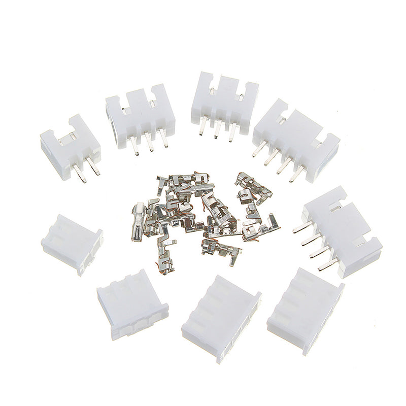 750pcs 2/3/4Pin JST-XH 2.54mm Dupont Connector Male/Female Wire Cable Jumper Pin Header Housing Connector Terminal Kit